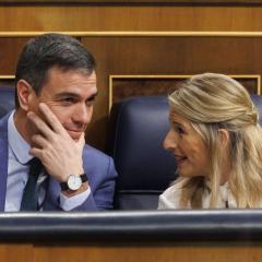 Pedro Sánchez y Yolanda Díaz harán tándem en la respuesta del Gobierno a Vox y a Tamames