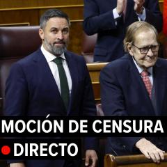 Moción de censura de Vox en directo: Pedro Sánchez y el discurso de Ramón Tamames hoy en el Congreso