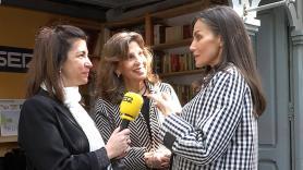 La reina Letizia felicita a la Ser por su 100 aniversario: "Yo no me despierto con alarmas, me despierto con voces amables"