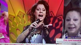 Preguntan a Eva Santamaría, representante de España en Eurovisión 1993, por Melody y da un giro tremendo