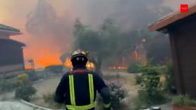 Así se ha vivido el incendio de Tres Cantos en Madrid