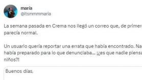 Un usuario envía un correo por una supuesta errata en un videojuego y la conversación termina mal