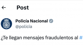 Si te llega esta notificación de la Policía no la ignores: puede parecer falsa pero no lo es