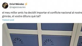 Estas son las mochilas responsables de avivar el conflicto nacional en un gimnasio catalán