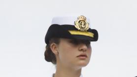 La princesa Leonor comparte almuerzo con Carlos Vives en el Juan Sebastián de Elcano