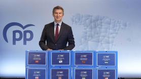 Feijóo logra el voto favorable de casi el 7% de los afiliados que han participado en la primera vuelta de las 'primarias' del PP