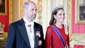 Kate Middleton vuelve por todo lo alto con la tiara de Diana de Gales en su primera cena de gala tras el cáncer