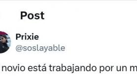 Trabaja 12 horas todo el mes y lo que hace en su día libre deja atónita incluso a su novia
