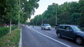 Detenido un conductor de VTC por positivo en drogas tras atropellar a un turista en el Paseo del Prado