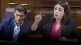 Los dardos de Lastra a Rivera en el debate de investidura