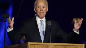 Joe Biden llama a la reconciliación en su primer discurso como presidente electo