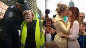 300 detenidos y una boda tras las manifestaciones de Londres