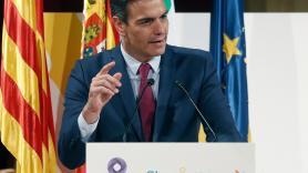 Acto de Pedro Sánchez en Barcelona, en vísperas de los posibles indultos