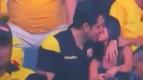 Pillan una infidelidad gracias a una 'Kiss Cam'