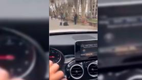 Detenido por grabarse conduciendo por una acera de la Castellana, en Madrid