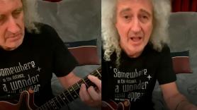 El tutorial de Brian May para tocar con la guitarra el 'We are the champions' de Queen