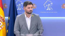 Gabriel Rufián, sobre el espionaje del PP a Bárcenas: "Creo que da para ilegalizar el partido"