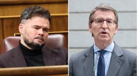Asegura Feijóo que "las vacaciones están sobrevaloradas", llega Rufián y arrasa con su breve réplica