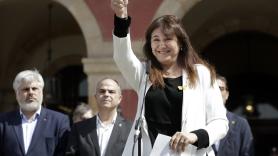 Laura Borràs denuncia una agresión durante un acto electoral en Terres de l'Ebre (Tarragona)