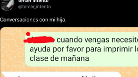 Pide ayuda a su hija y la respuesta que le acaba dando se lleva un aplauso general