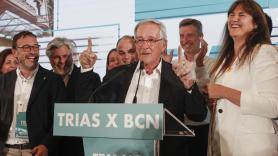 Trias gana las elecciones en Barcelona por delante de Collboni y Colau
