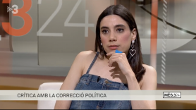 La poeta Juana Dolores pone TV3 patas arriba: habla en directo del 