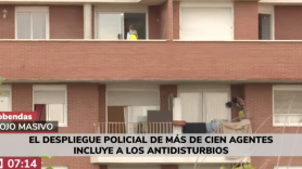 Desalojado en Alcobendas (Madrid) un bloque okupado por 300 personas, 180 niños