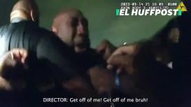 El momento en el que la policía de EEUU dispara con un táser a un músico en plena actuación