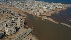 Los mapas de la devastación de la tragedia de Derna en Libia