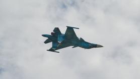 Un bombardero de Rusia se estrella