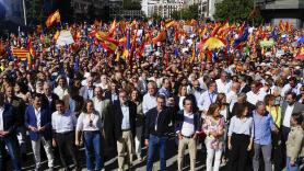 Acto del PP contra la amnistía, manifestación en Madrid en directo: Feijóo, reacciones y última hora