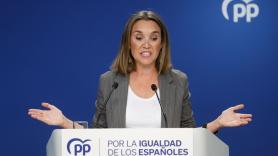 Cuca Gamarra: "Pudiendo obtener los votos para ser presidente, Feijóo renuncia a conseguirlos"