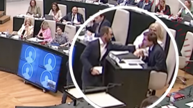 Renuncia a su acta el concejal del PSOE expulsado de un pleno tras tocar la cara a Almeida