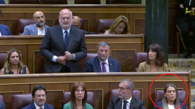 Miriam Nogueras solo puede reaccionar así al comentado voto del diputado de Junts