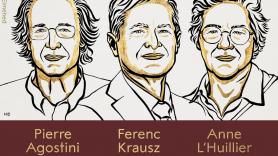 Agostini, Krausz y L’Huillier, Nobel de Física por sus avances para el estudio de la dinámica de los electrones