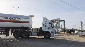 La Media Luna Roja Palestina recibe nuevos camiones de ayuda a través del paso de Rafah hacia Gaza