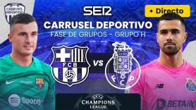 Sigue en directo el FC Barcelona vs FC Porto: Fase de Grupos de la UEFA Champions League
