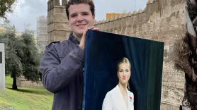 Rafael Castejón, el pintor que retrató a la princesa Leonor: "Es un agradecimiento por su esfuerzo"