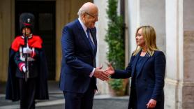 Este momento del primer ministro libanés con Giorgia Meloni está dando la vuelta al mundo
