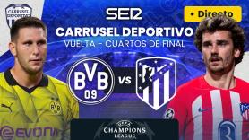 Sigue en directo el partido de Champions (vuelta de cuartos de final): BORUSSIA DORTMUND vs ATLÉTICO DE MADRID