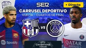 Sigue en directo el partido de Champions (vuelta de cuartos de final): FC BARCELONA vs PARÍS SAINT-GERMAIN
