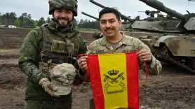 Despliegue de soldados españoles a las puertas de Rusia