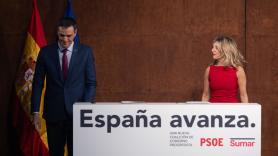 PSOE y Sumar celebran la primera reunión del pacto de Gobierno desde octubre