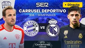 Sigue en directo el partido de Champions: BAYERN MUNICH vs REAL MADRID
