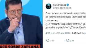 Todavía resuena la respuesta de Xabier Lapitz a Iker Jiménez: pocas palabras y miles de 'me gusta'