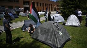 Las protestas estudiantiles por Gaza saltan a España, llenan de proclamas los campus y alcanzan el primer plano político