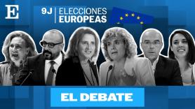 Sigue en directo el debate a seis de los candidatos españoles del 9J