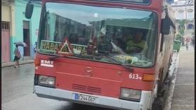 Así es el autobús valenciano que ha acabado en el Caribe