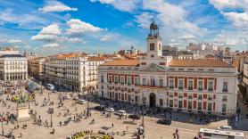 Esto era lo que había antes donde ahora está la Puerta del Sol de Madrid