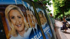 La ultraderecha de Le Pen gana la primera vuelta en las elecciones legislativas de Francia, según los sondeos
